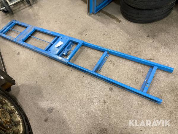 Släde till verktygsskåp