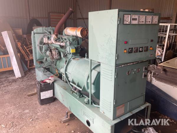 Generator Hägglunds EBAS 11029 100kVA