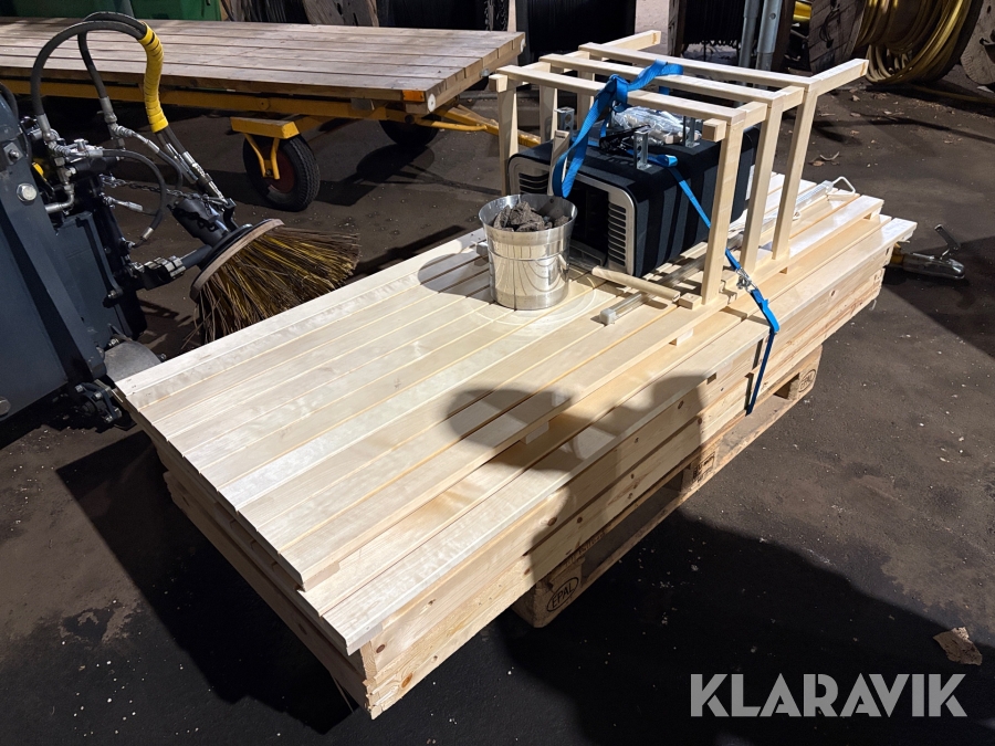 Bastuaggregat Tylo Sense sport 8 med dörrar & bänkar