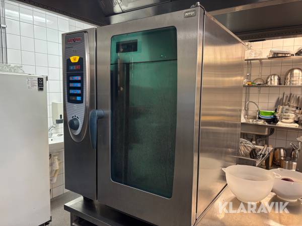 Ugn Rational SCC101 inkl rostfri bänk