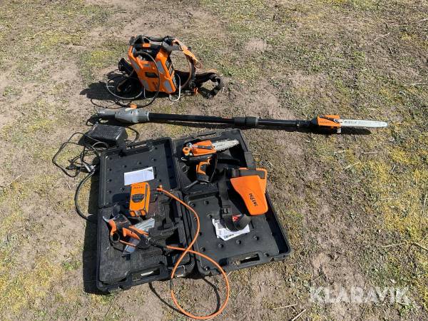 Elektriska motorsåga och sekatör Pellenc Selion T150-200/Prunion