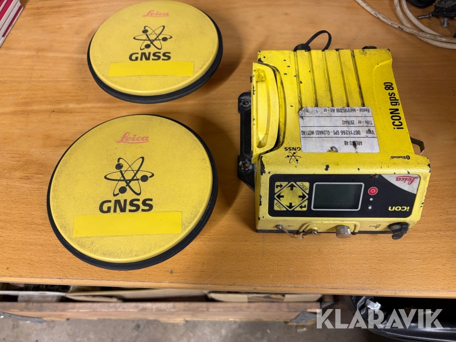 Dubbel GPS för maskinstyrning Leica Icon gps 80
