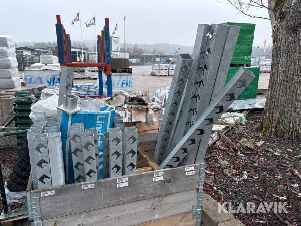 Staketstolpar Öckerö Varmgalvade