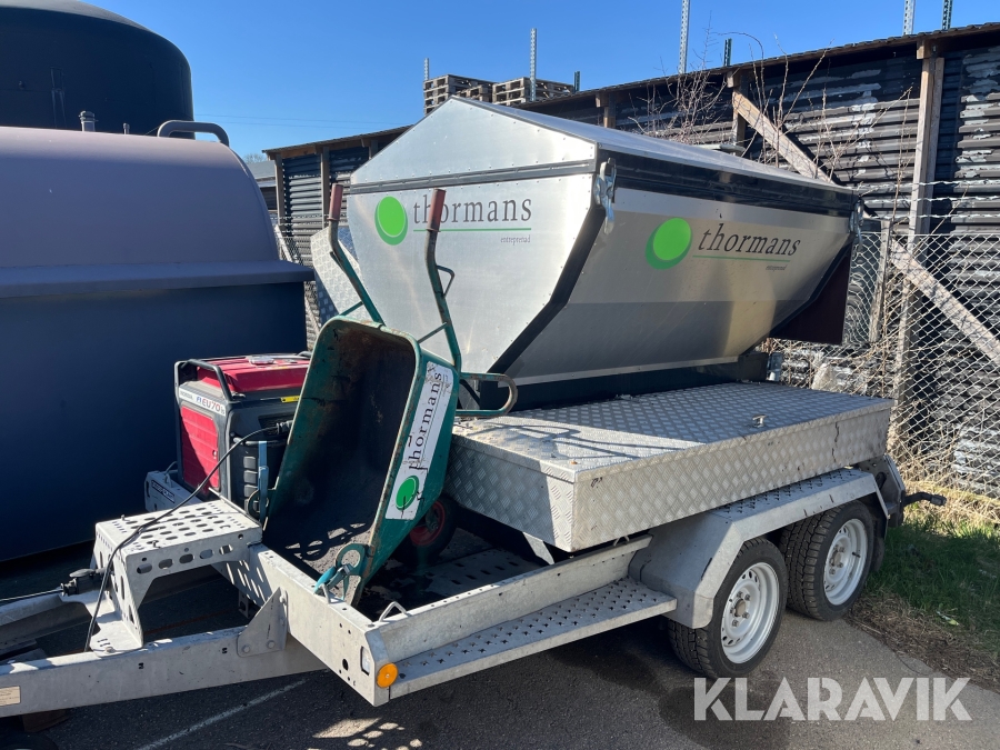 Asfaltspridare Potthålslagare Sprider BB15