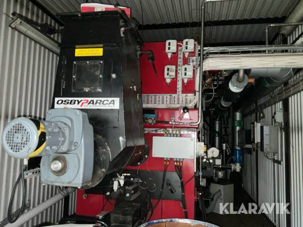 Komplett pelletsanläggning Osby Parca PB 2-750 750 kW