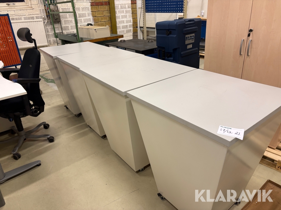 Monter på hjul 4 st