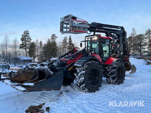 Grävlastare Huddig 1370 Cable med redskap
