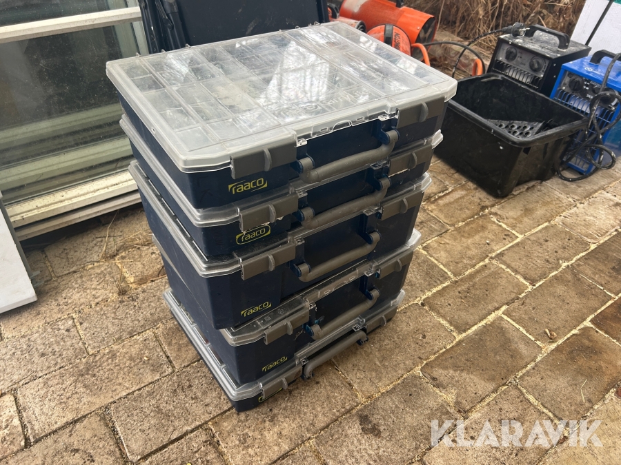 Sortimentlådor 5 st Raaco CarryLite