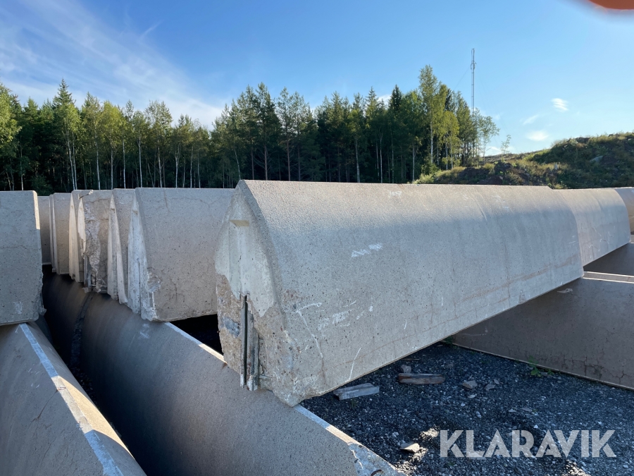 Betongbarriärer 7st