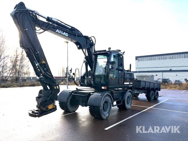Hjulgrävare Atlas 160W
