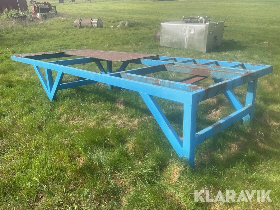 Materialhanteringsbord 2,3x6m