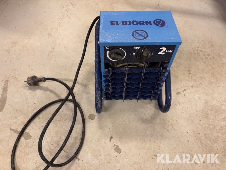 Varmluftsfläkt El-Björn VF 21 A