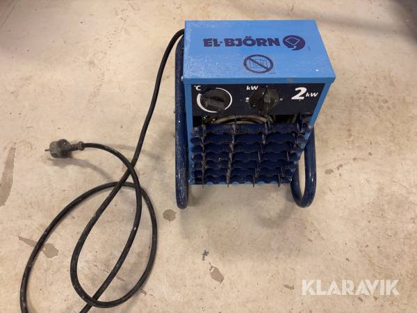 Varmluftsfläkt El-Björn VF 21 A