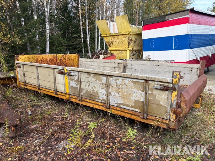 Tippflak komplett med tippram