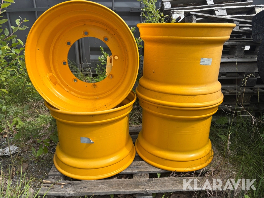 Fälgar fyra st Levypurä 16x22,5