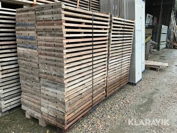 Trall till byggställning   1200x500mm, 100st