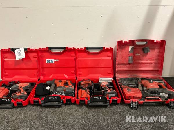 Handverktyg 4st Hilti