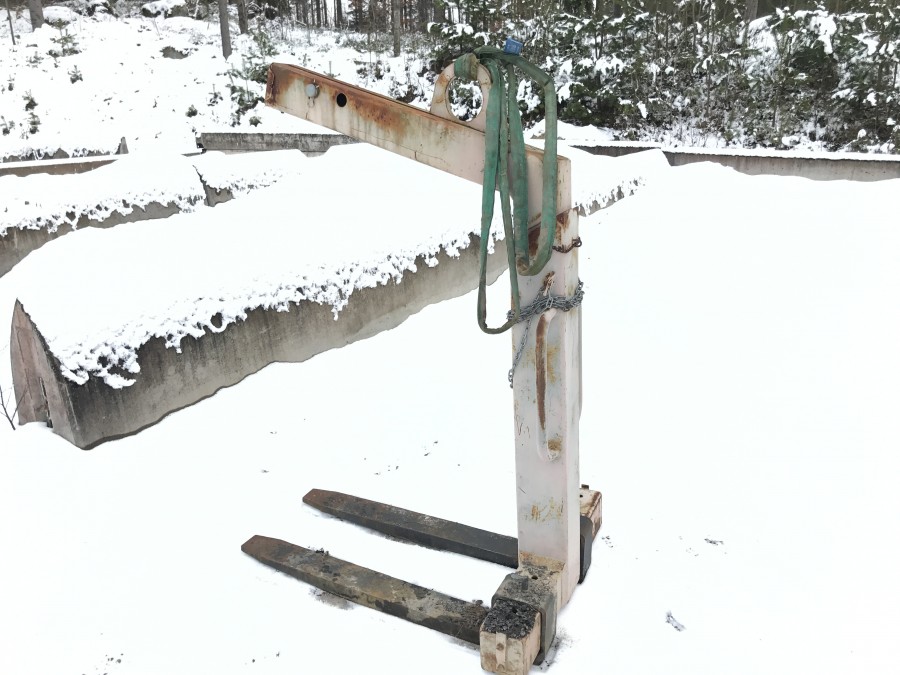 Pallgafflar för kran