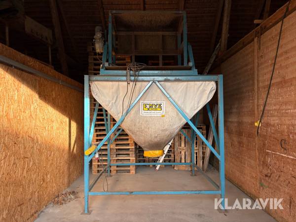 Trevirasäck med Lådvändare Emve