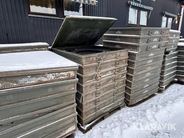 Isolererad vattenslang Försvaret 160m 1tum