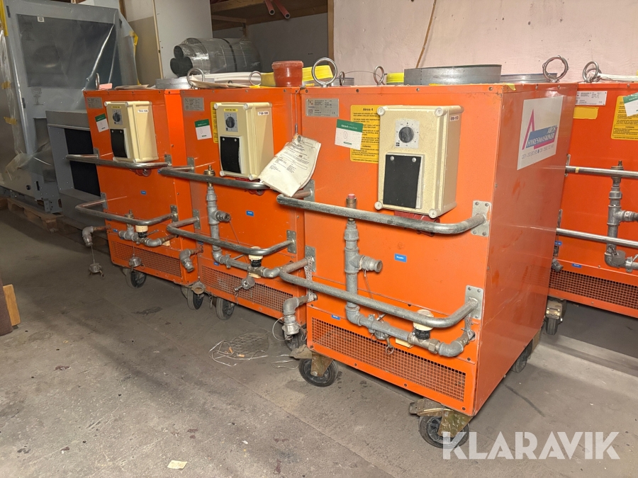 Byggvärmare Airco 4 3st