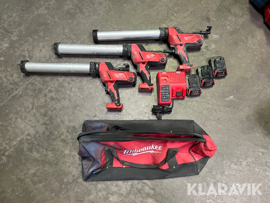 Batteridrivna fogsprutor Milwaukee C18 PCG 3st