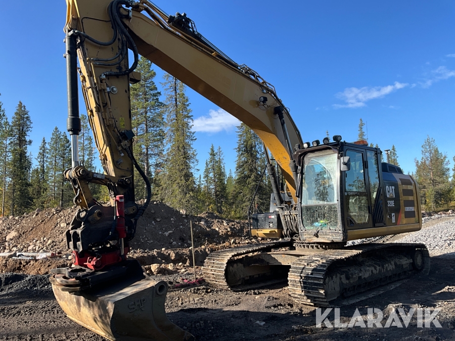 Bandgrävmaskin CAT 320E