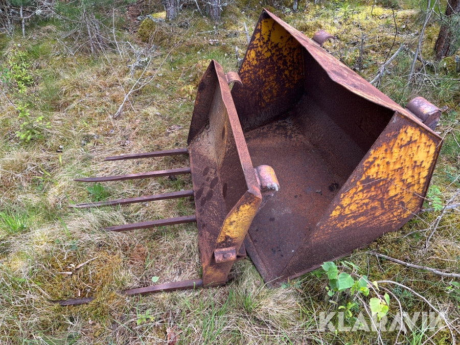 Jordskopa & gödselgrep