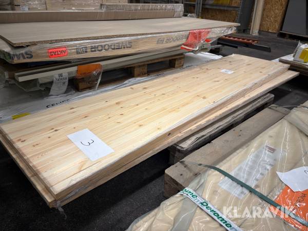 Furu limfog 2500 x 600 x 28 mm - 3 st