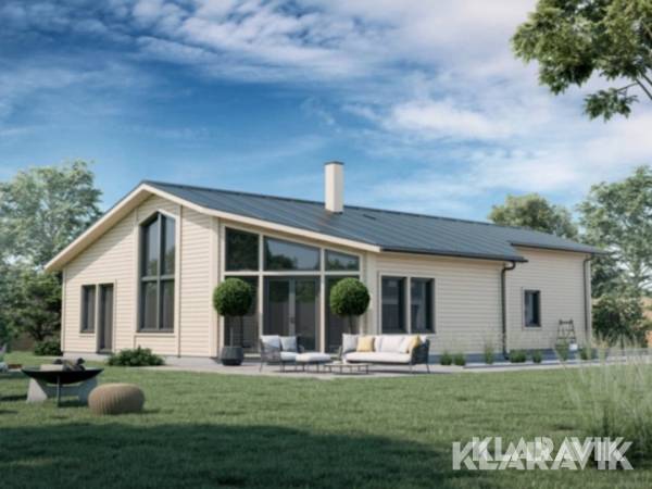 Husstomme/byggsats 154,5m2 med garage