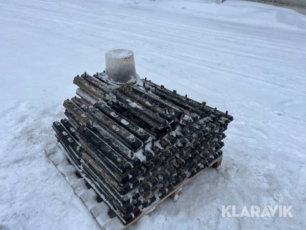 Pads till bandgrävmaskin 87 st
