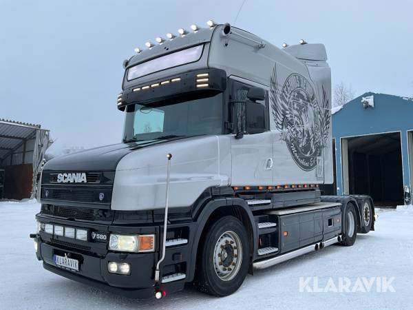 Dragbil Scania T164 580 longline