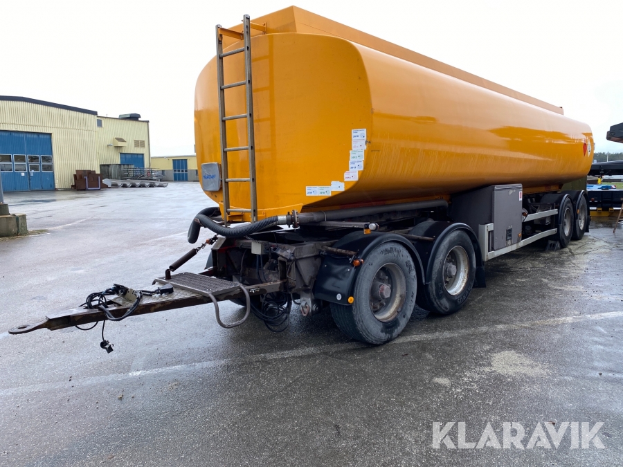 4-axlat tanksläp Tankman S4-335 33,5m3