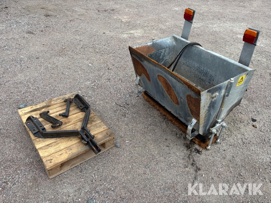 Sandspridare Siringe SP200 med fästen