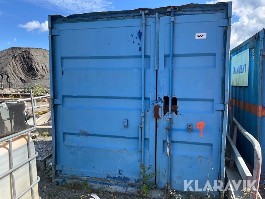 Container med innehåll