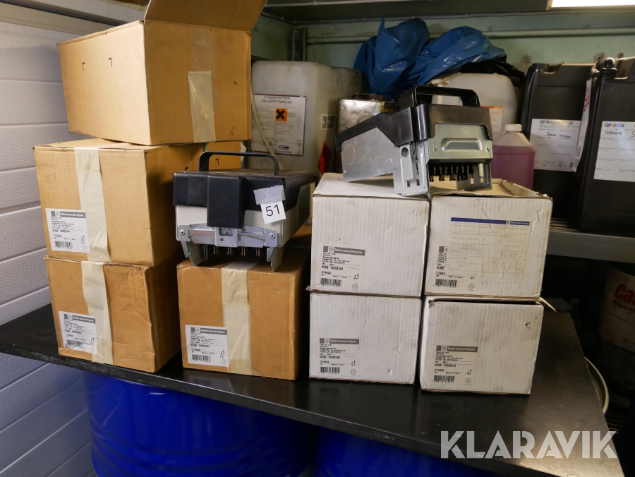 Elskåp för el skena 4+ 4 st Canali KS KSE 025D41 / KSE 065D41