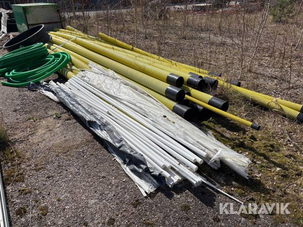 Kabelslang/kabelskydd med skarvmuff