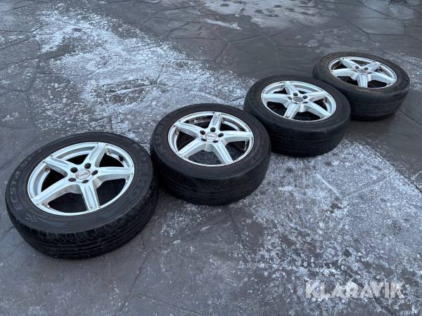 Sommarhjul med aluminiumfälgar Kumho 205/55-16