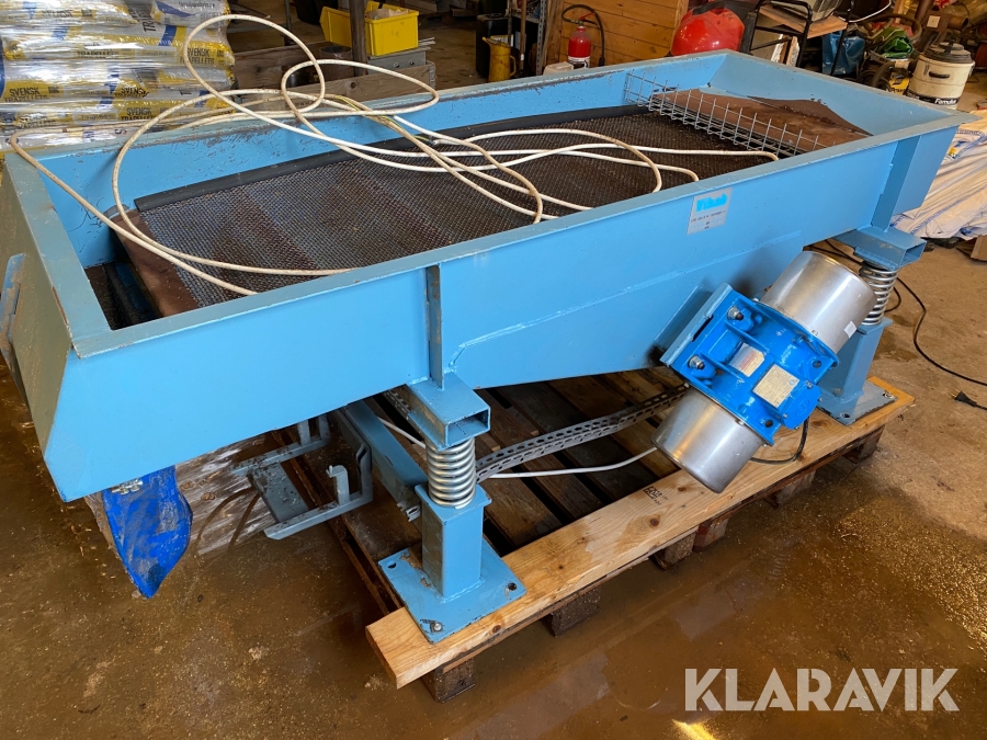 Vibrationssikt Vihab LS30 med frekvensstyrning