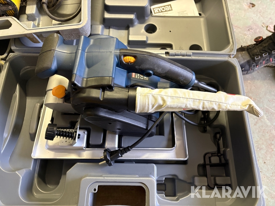 Elhyvel, bandslip och borrhammare Ryobi