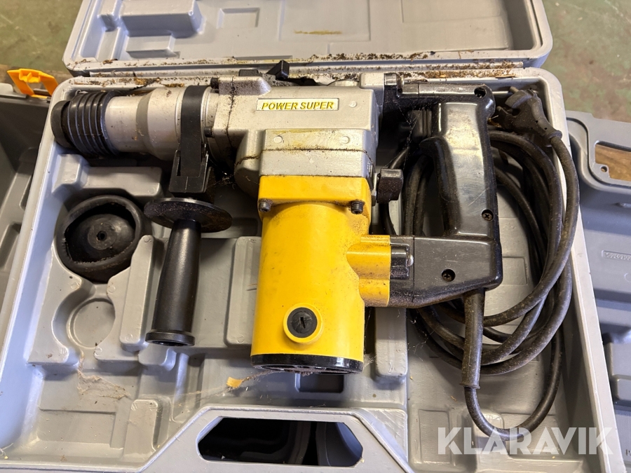 Elhyvel, bandslip och borrhammare Ryobi