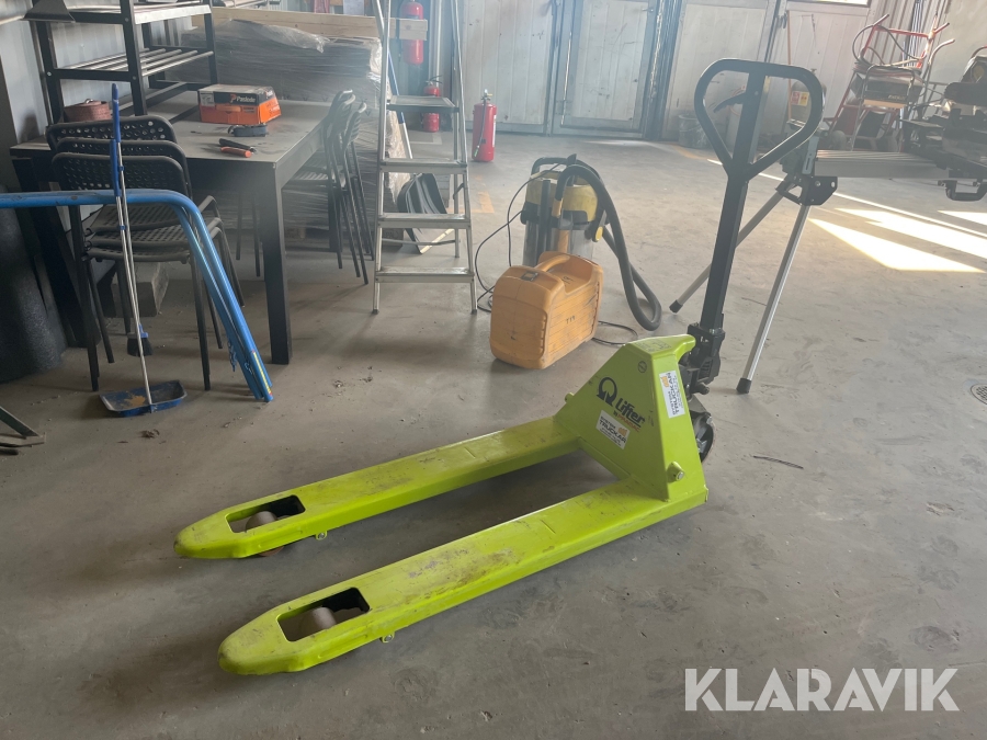 Palldragare Pramac Lifter med gummihjul