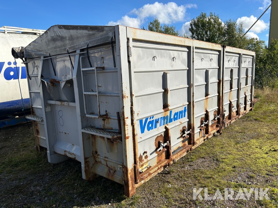 Spannmålscontainer CMT UNI 313 med kapell