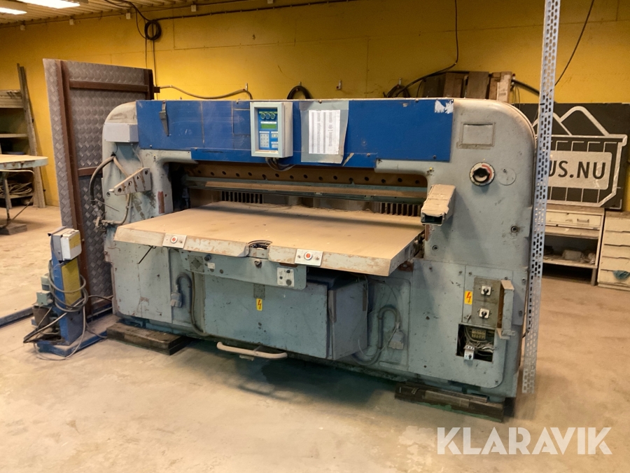 Klippmaskin till papper Wohlenberg A165