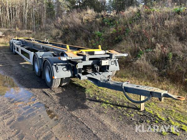 Lastväxlarsläp NTM RTPR-4 för 2 flak 