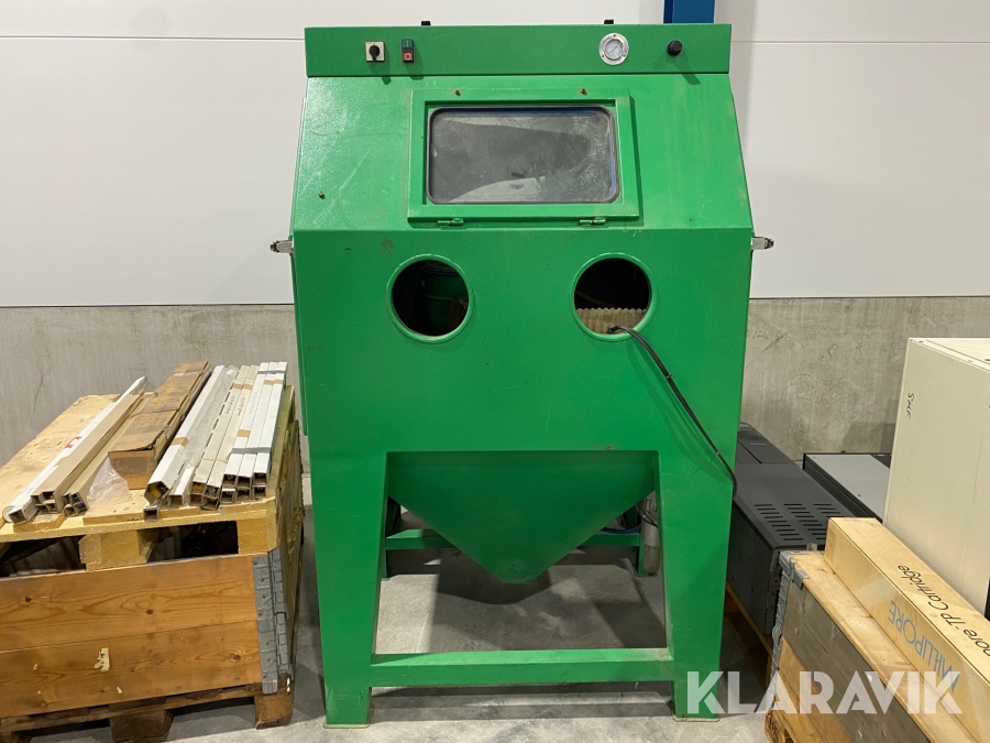 Blästerskåp Contracor CAB 110 P tryckmatat