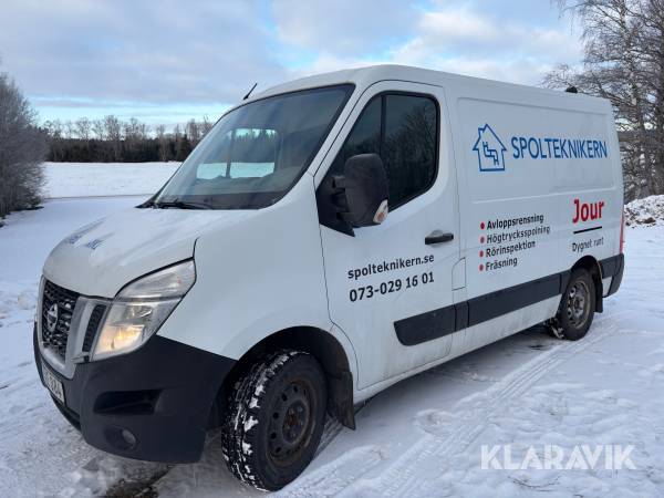 Spolbil Nissan NV400 2.3 dCi Skåp (125hk)