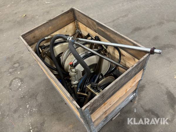 Oljepumpar - Med tillhörande slangvindor