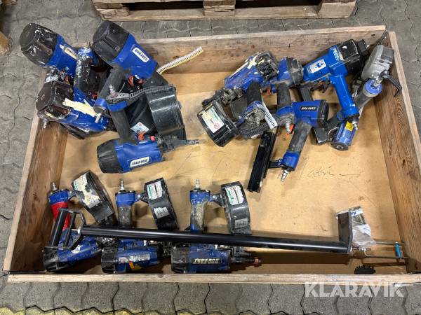Tryckluftsdrivna Spikpistoler DuoFast 12 st