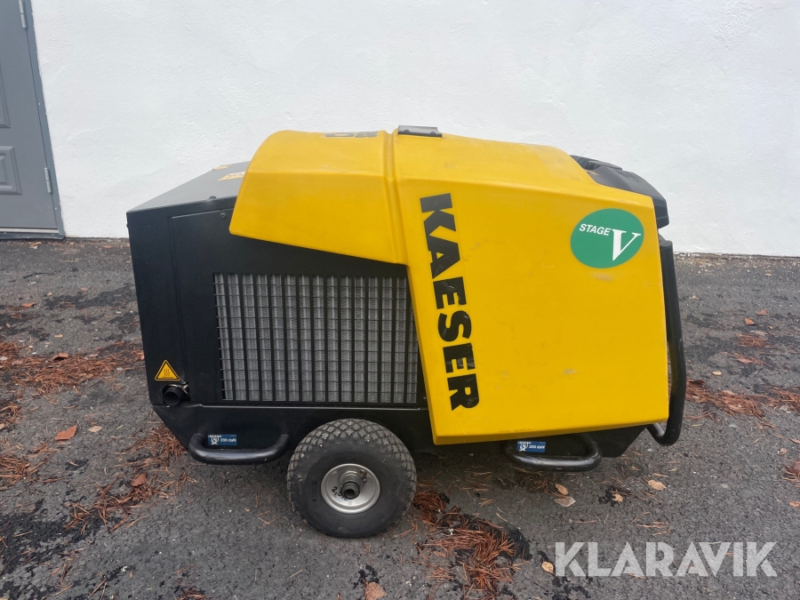 Kompressor Kaeser M17A Mobilair med extra kylare